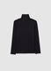 Boys' pure cotton black jumper regular fit_1