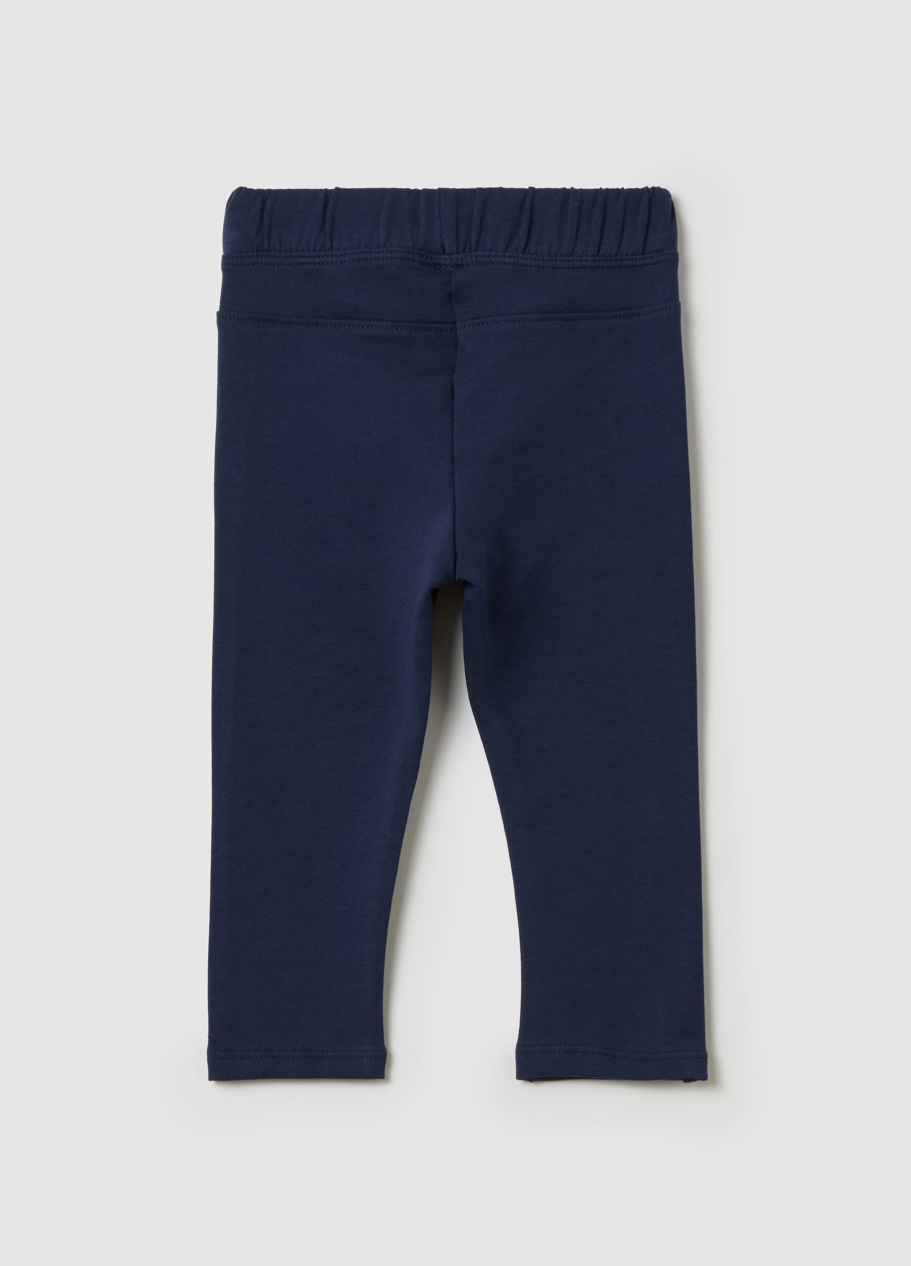 Stretch cotton treggings