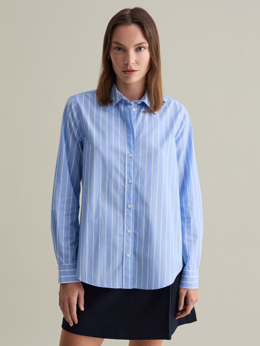 Cotton poplin shirt_0