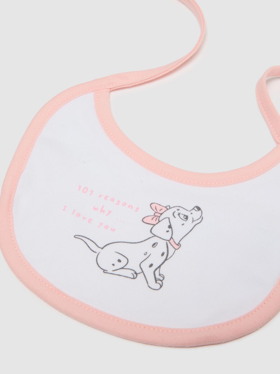 Newborn Cotton Bib Two-Pack in Multicolour with Disney Prints_2