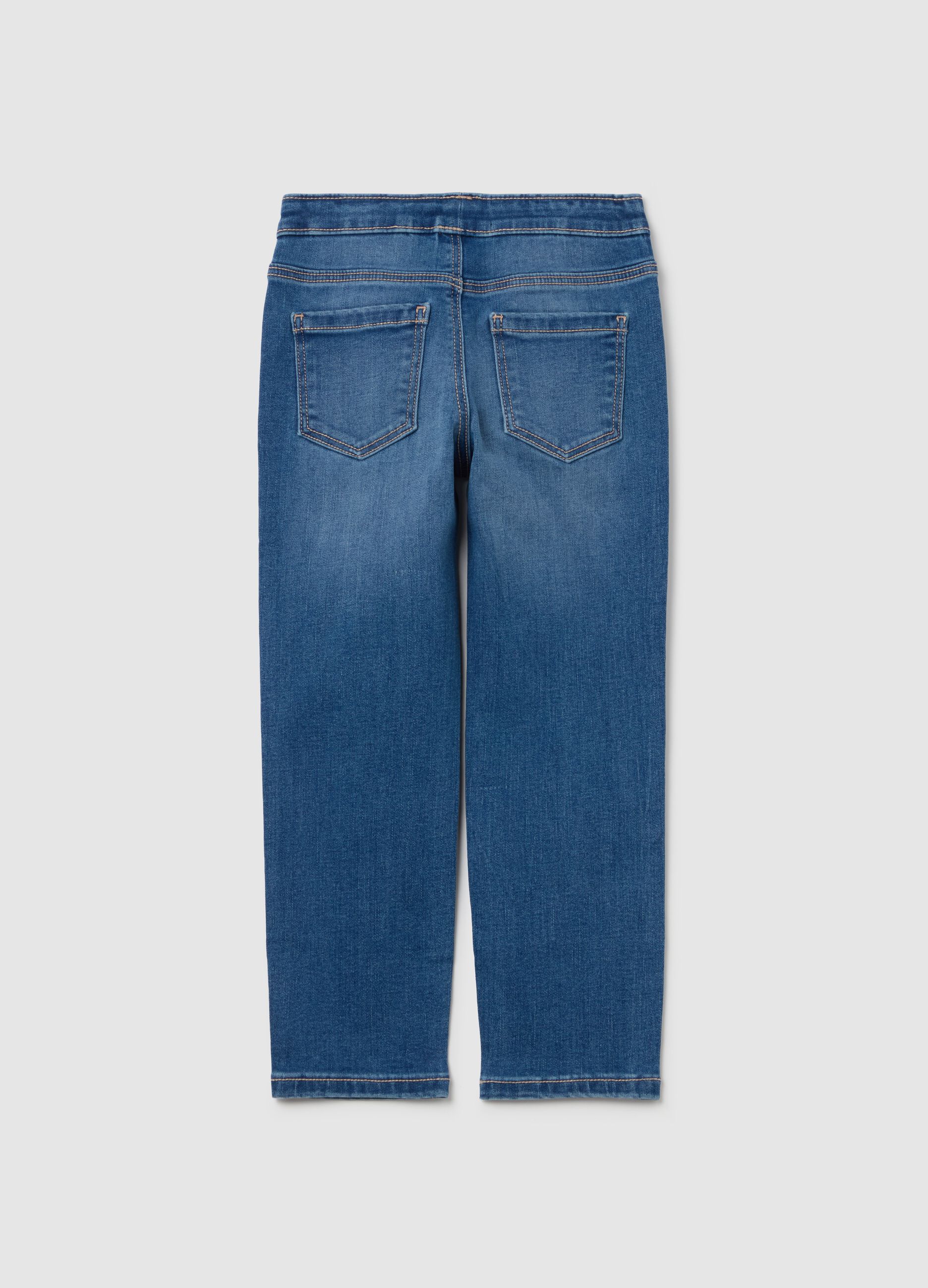 Skinny-fit jeggings with pockets