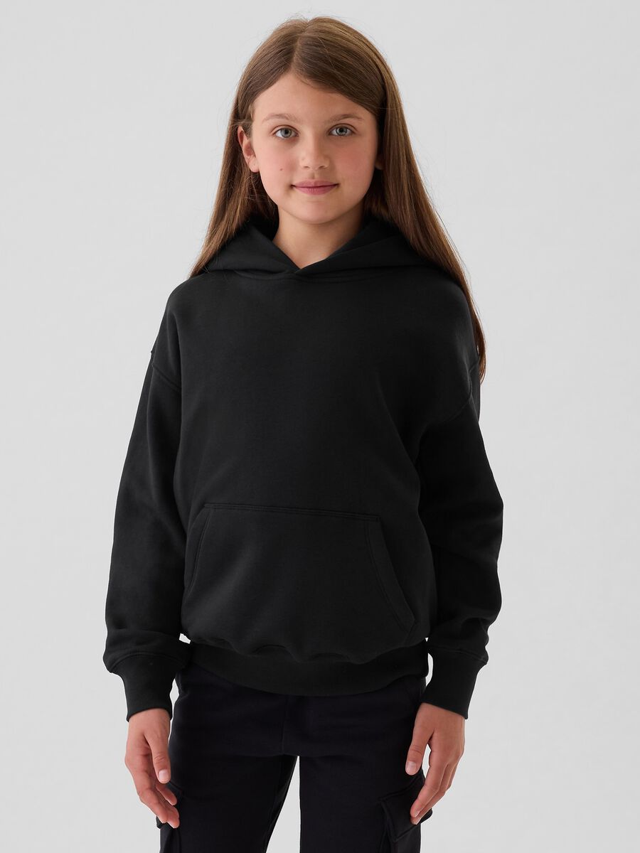 Solid colour hoodie_0