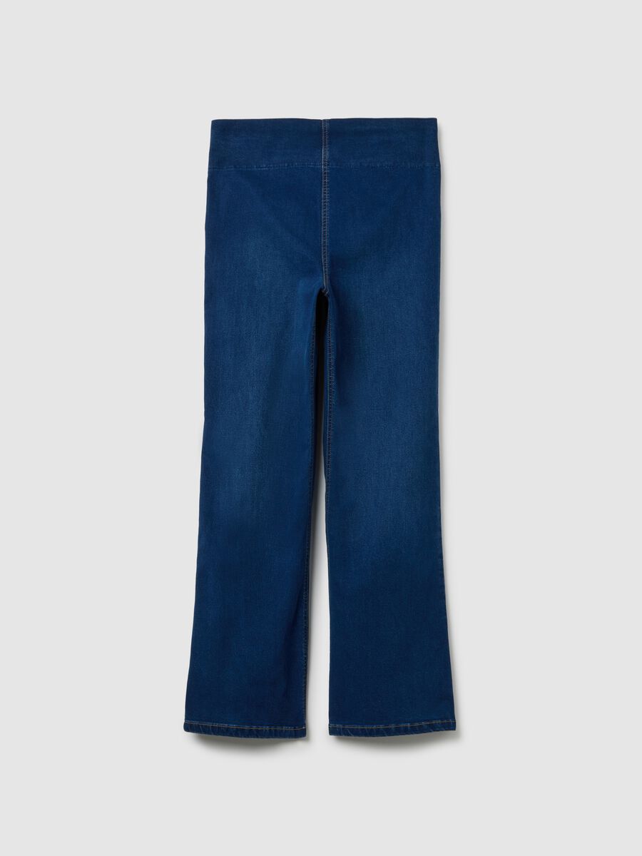 Jeans premaman blu elasticizzato_4