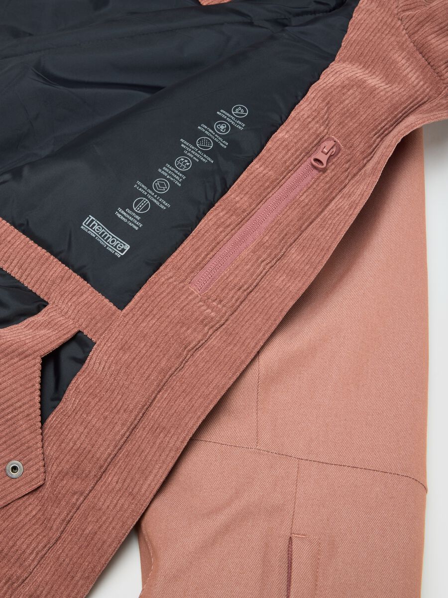 Ski jacket with velvet inserts ALTAVIA WITH DEBORAH COMPAGNONI_6