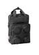 Black backpack with front pockets_0