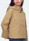 Beige cotton-blend parka with hood, regular fit_1