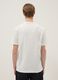 White pure cotton short sleeve t-shirt regular fit_2