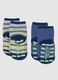 Multicolour infant non-slip cotton blend socks bipack_1