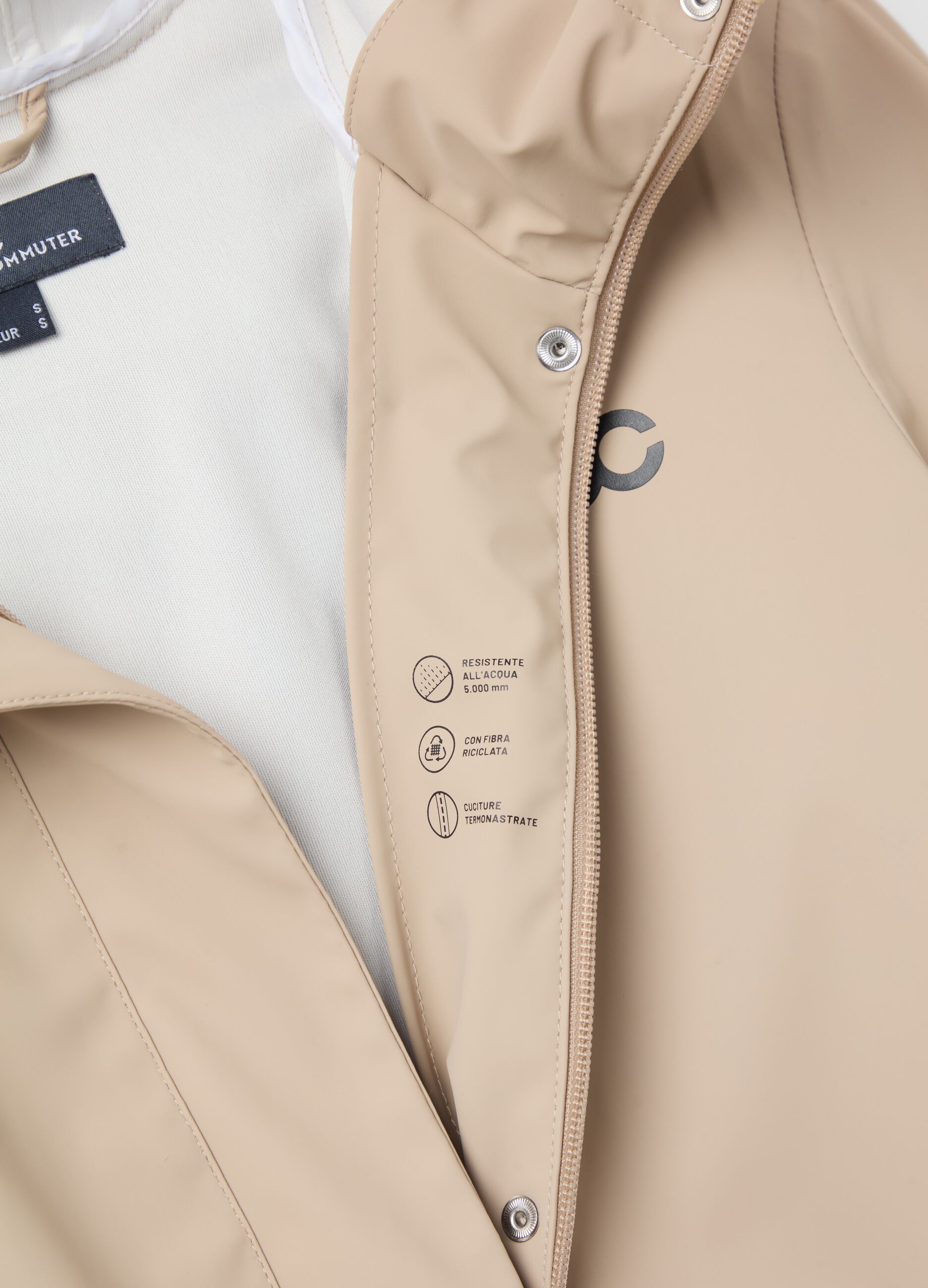 Parka lungo con cappuccio
