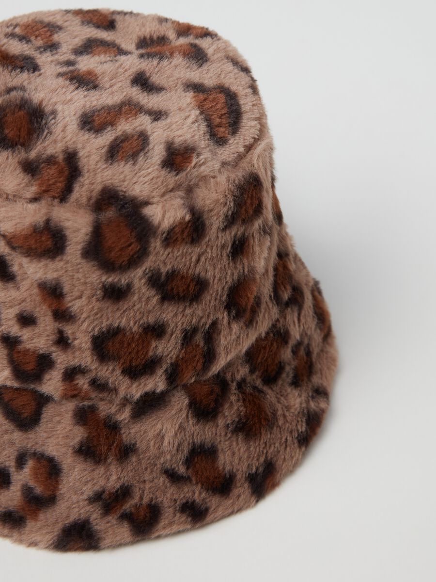 Cappello alla pescatora in fantasia maculata_2