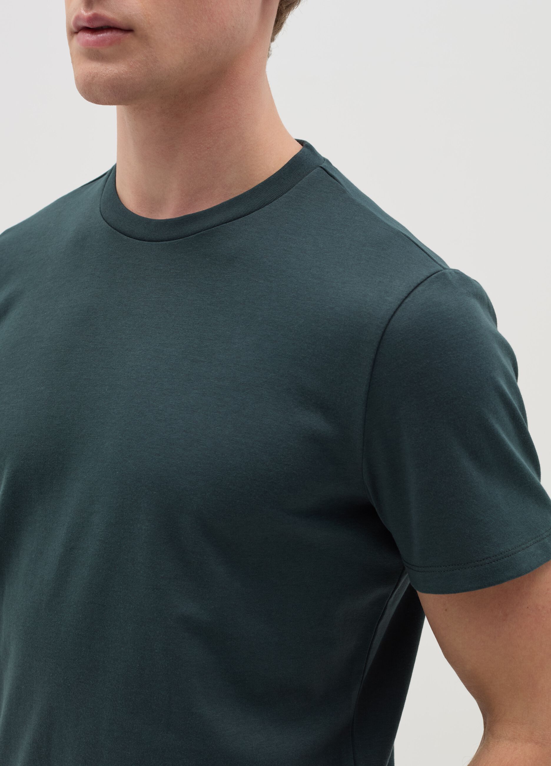 T-shirt in tessuto tecnico