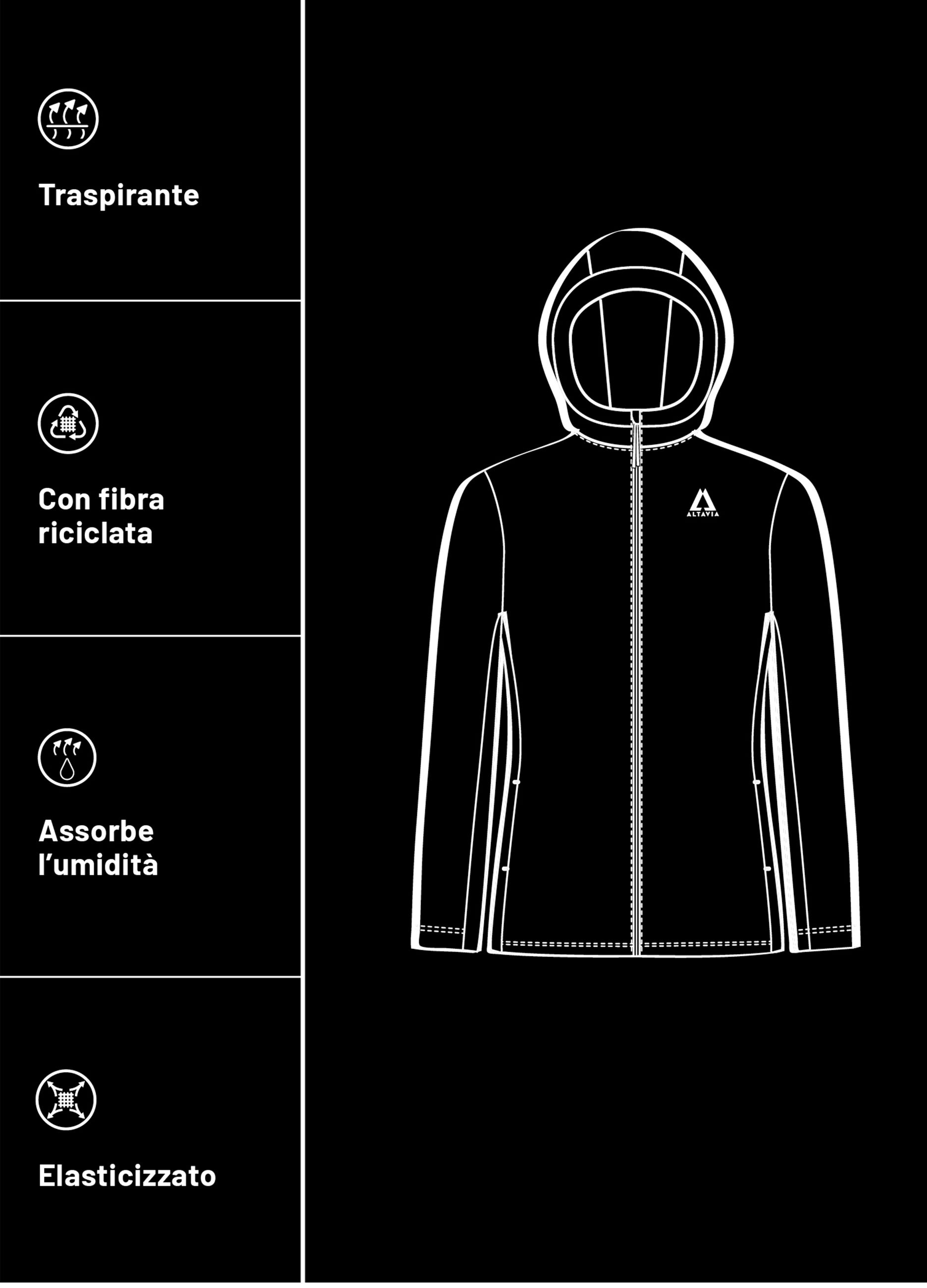 Altavia thermal hoodie