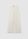 Wide Leg Beige Denim Trousers_4