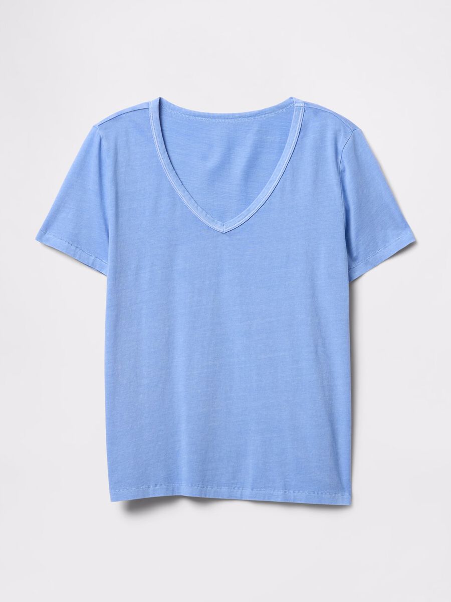 Light blue T-shirt with short sleeves_3