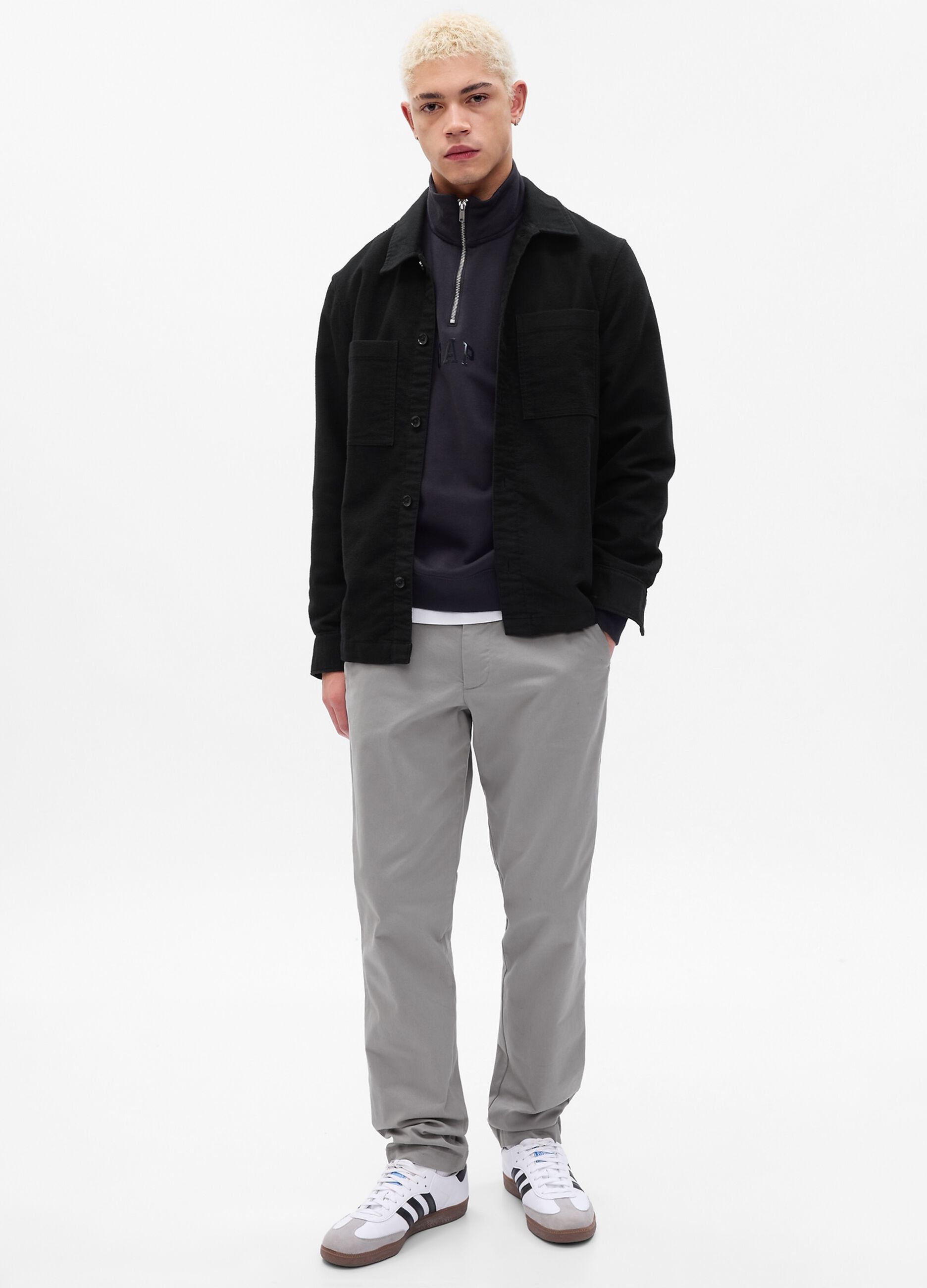 Ovs Pantaloni slim fit in cotone stretch