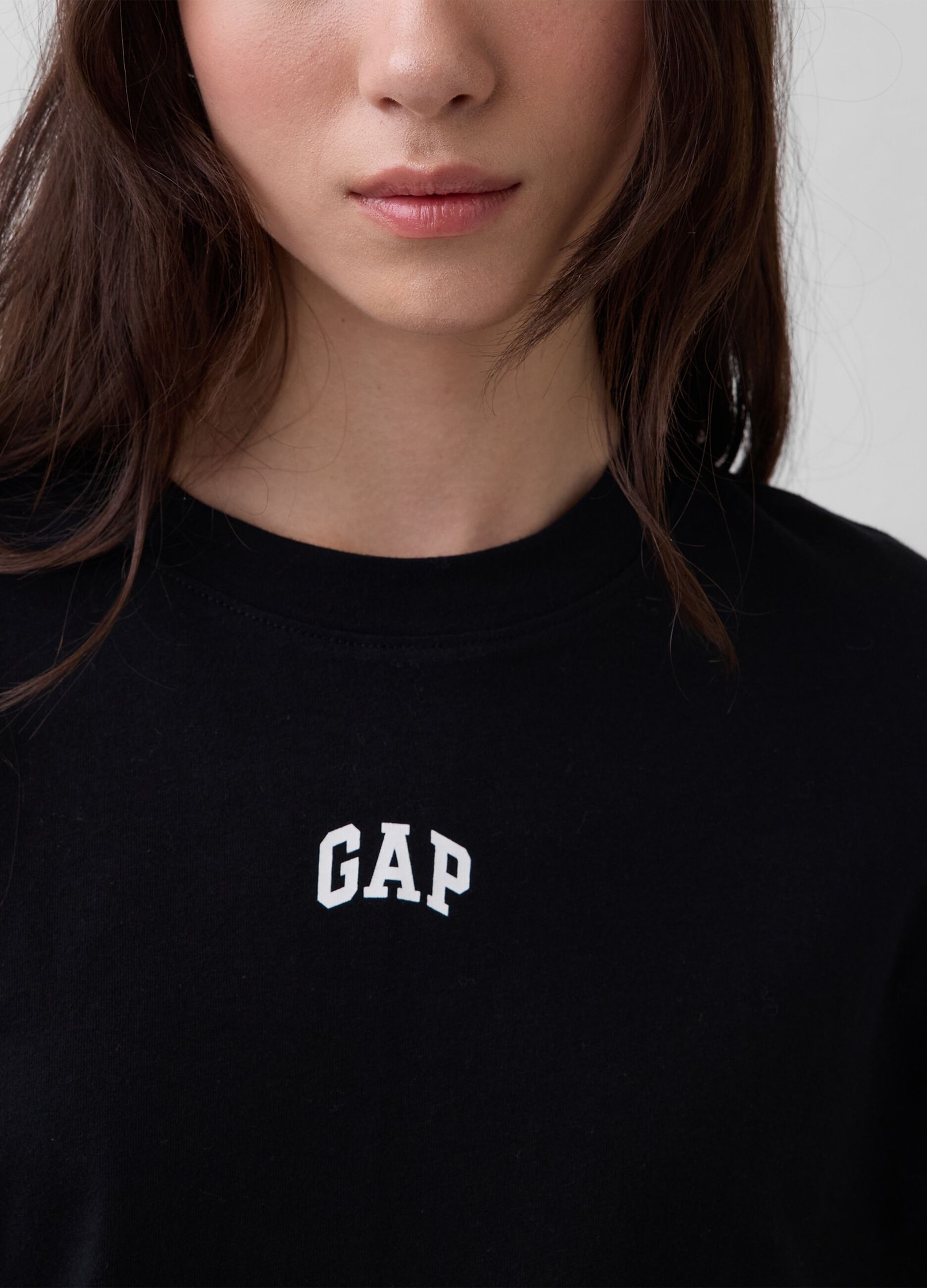 Short-sleeved pure cotton T-shirt