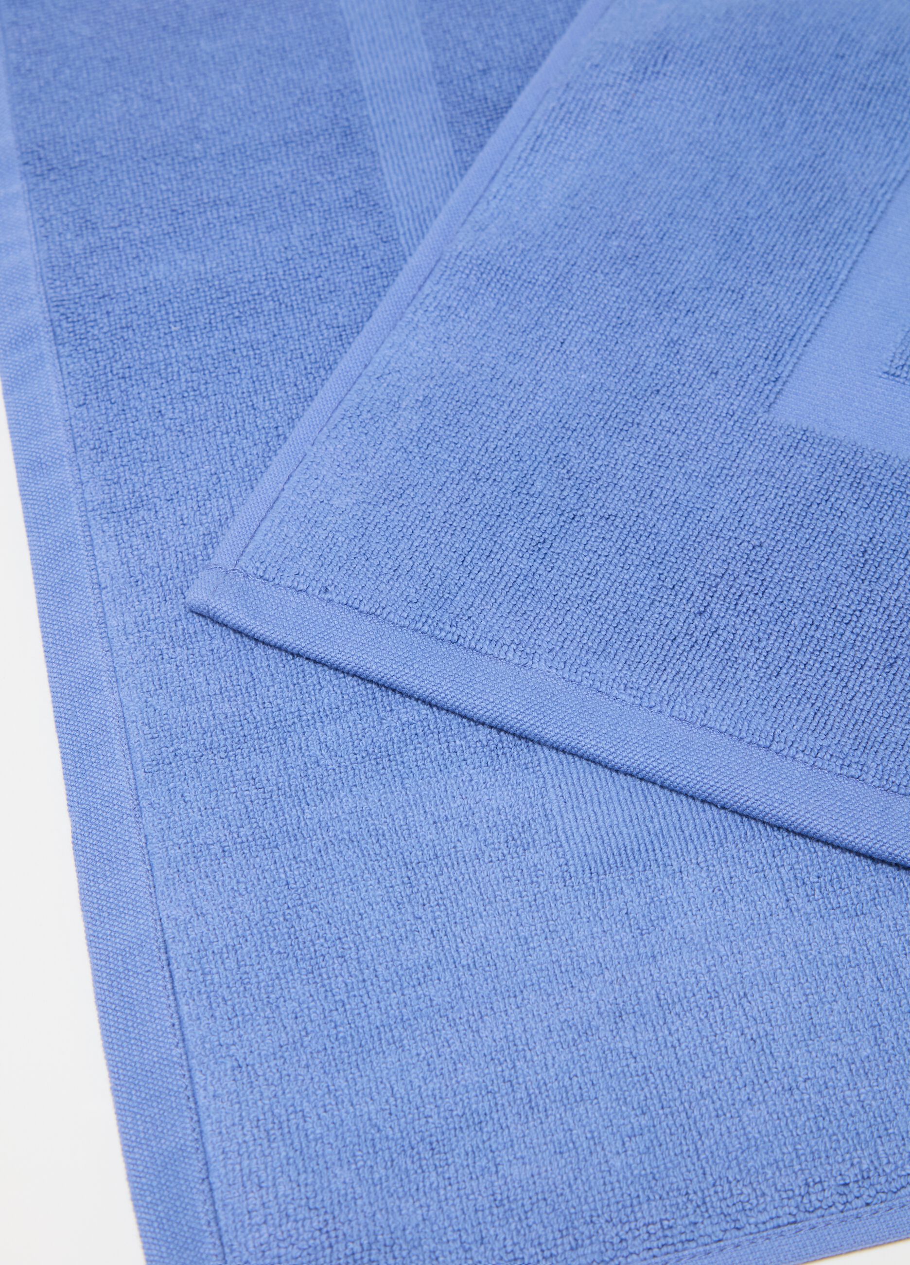 Tappeto Passatoia In Bambù Antiscivolo - 50x140 Cm Blu Per Cucina E Bagno - Foto 4