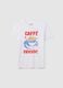 White pure cotton T-shirt, regular fit_4