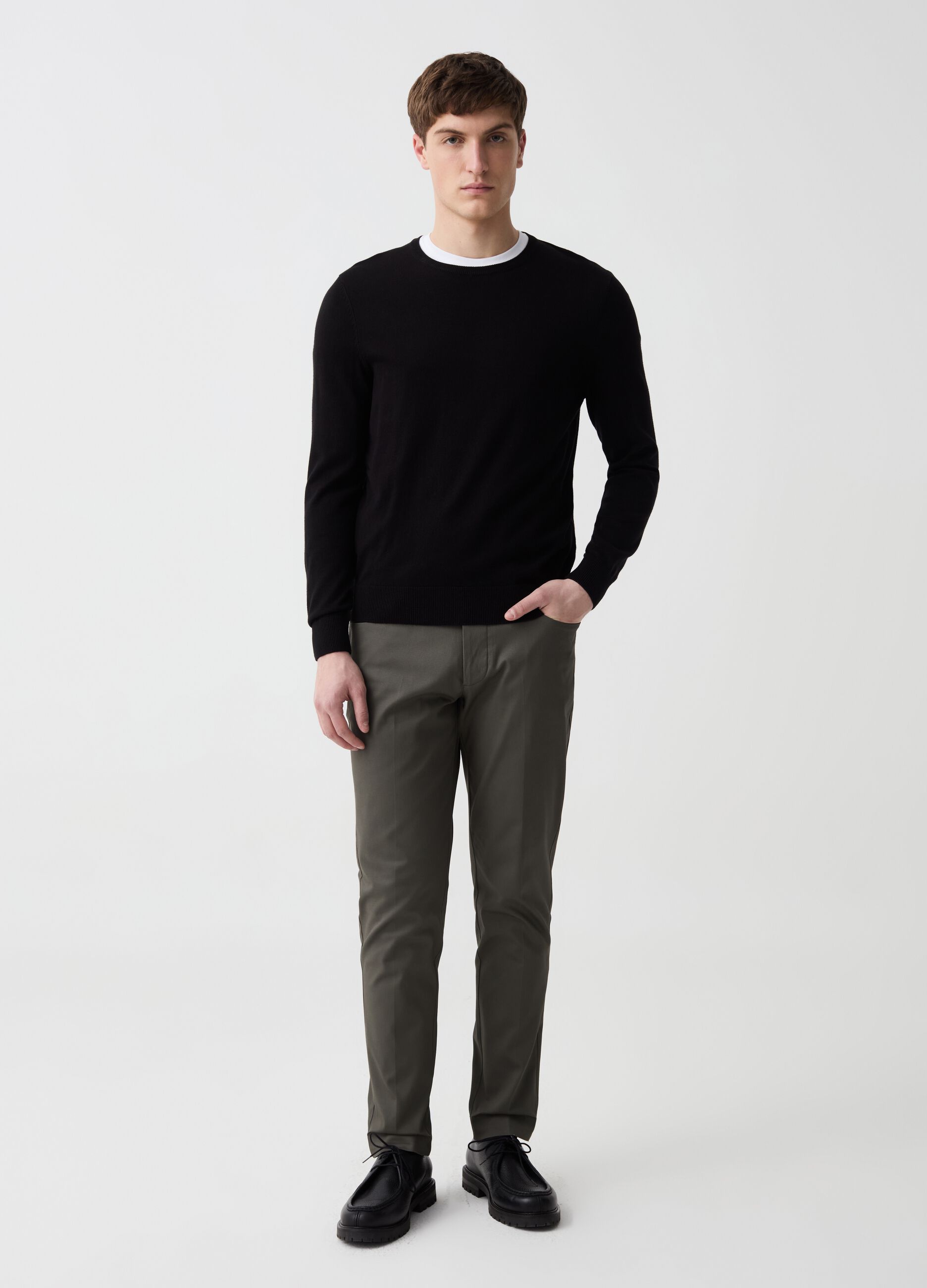 Ovs Pantalone slim fit cinque tasche B.ST 1957