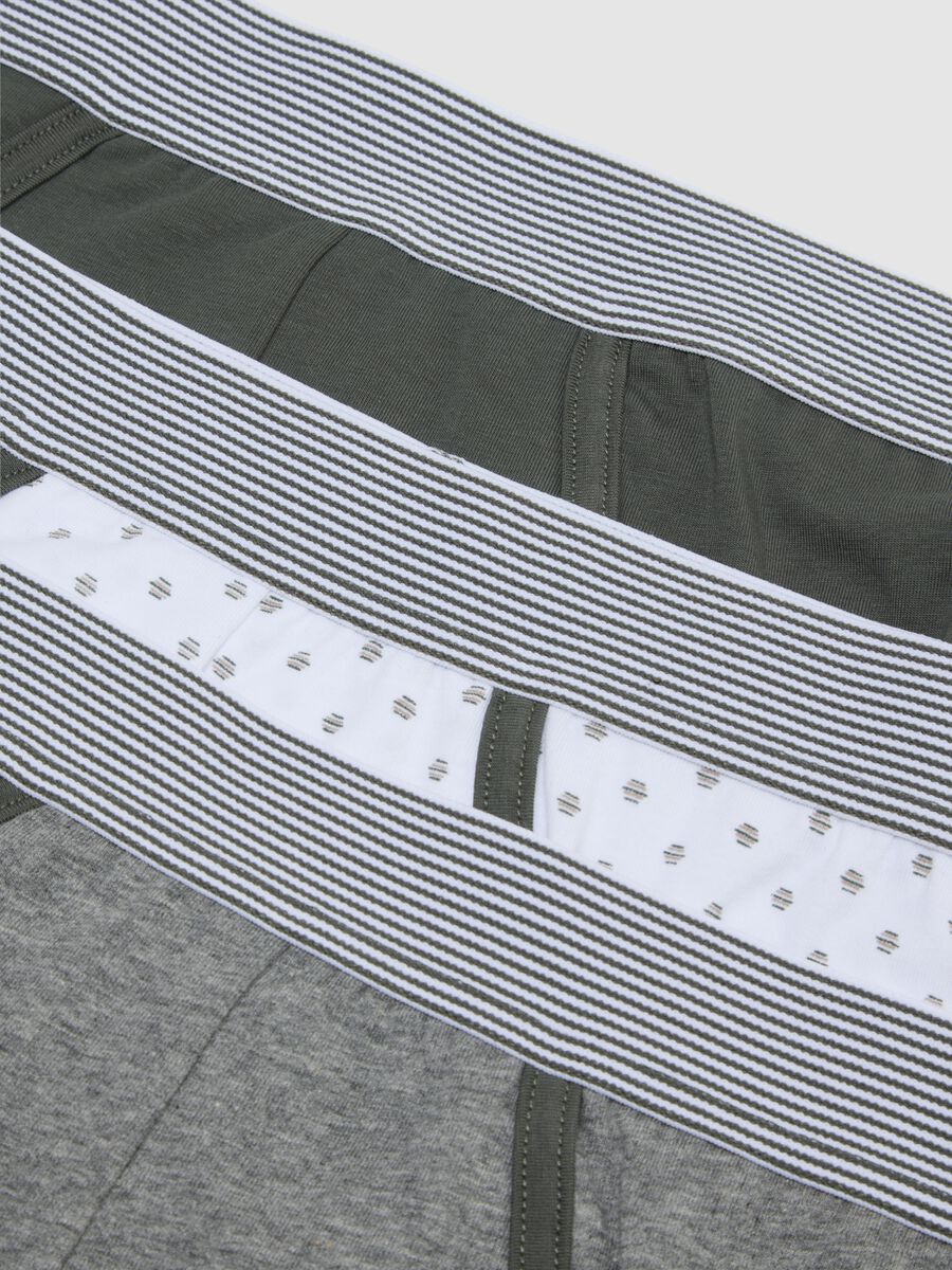 Tripack slip in cotone elasticizzato multicolor regular fit_5