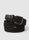 Braided Black Genuine Leather Belt_2