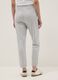 Grey pure cotton joggers, regular fit_2