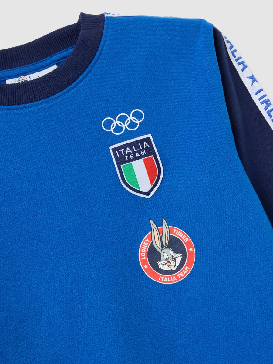 Pigiama multicolor da bambino in misto cotone Looney Tunes x Italia Team_2