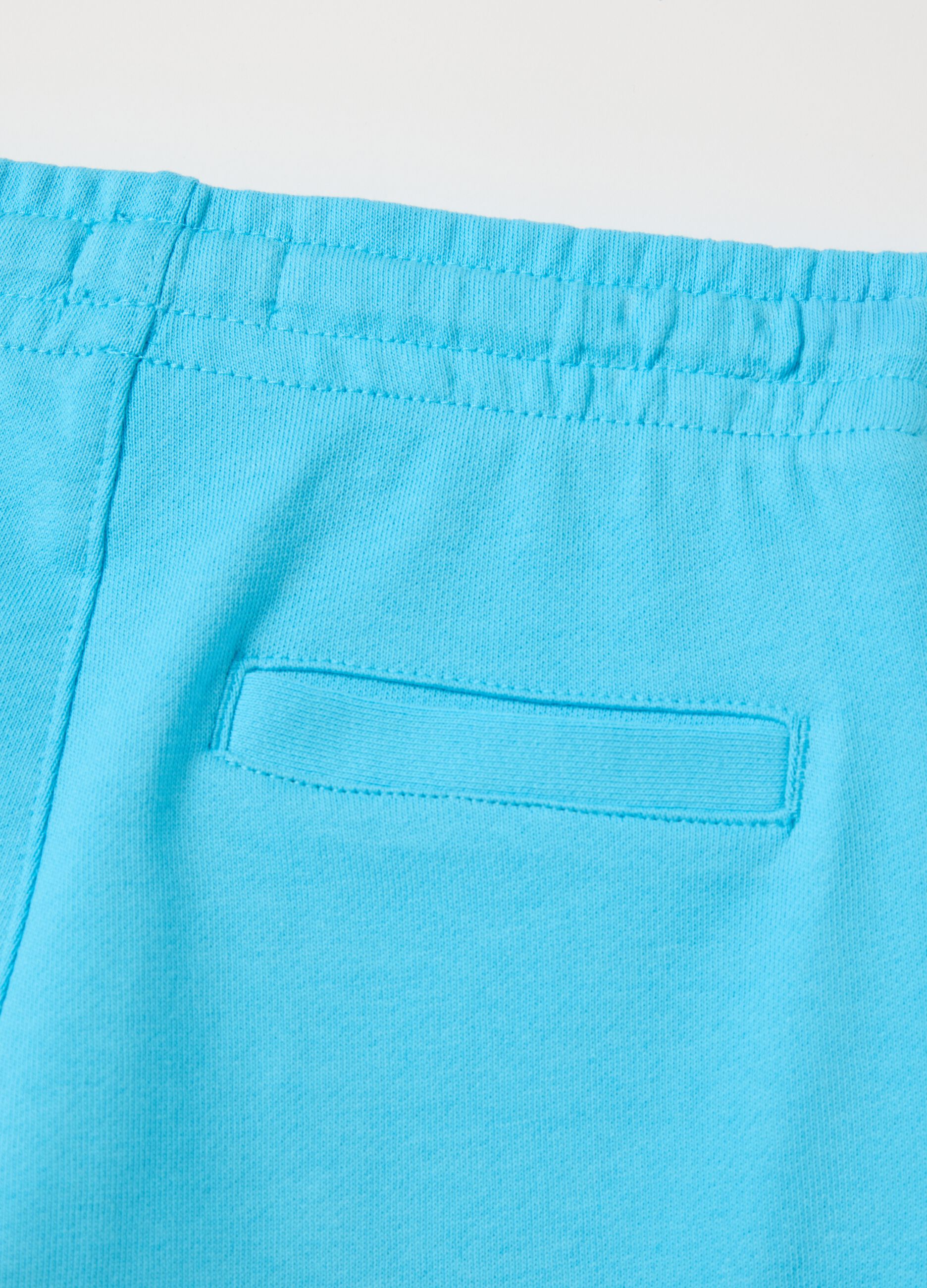 OVS Kids pure cotton shorts in light blue