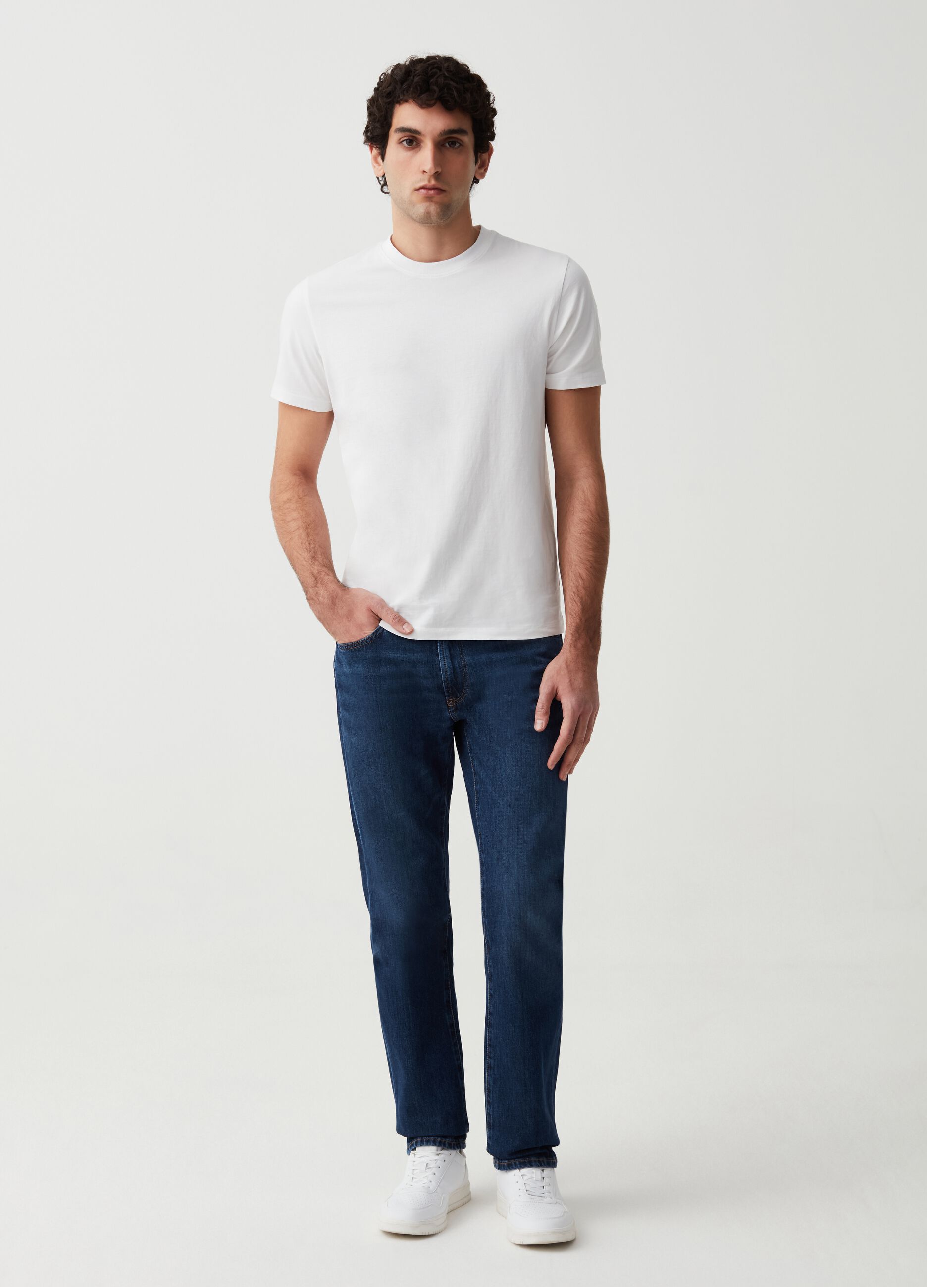 Regular-fit jeans with five pockets