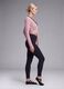 Black slim-fit stretch leggings with regular waist ALTAVIA STUDIO_1