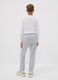 Grey organic cotton jogger trousers, regular fit, for boys_2