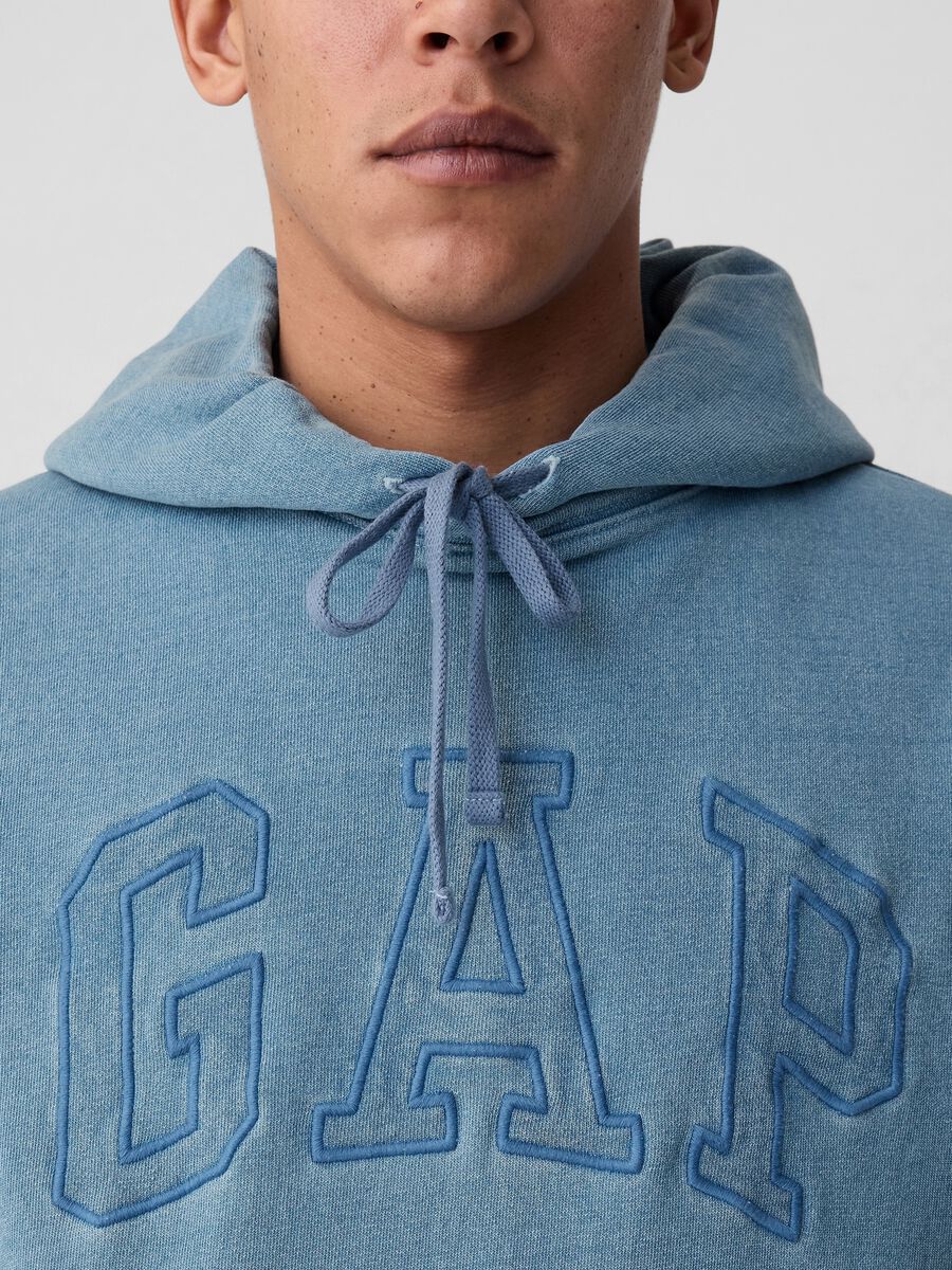 Hoodie with embroidered logo_1