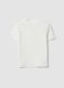 White fitted stretch-cotton T-shirt with high neck_4