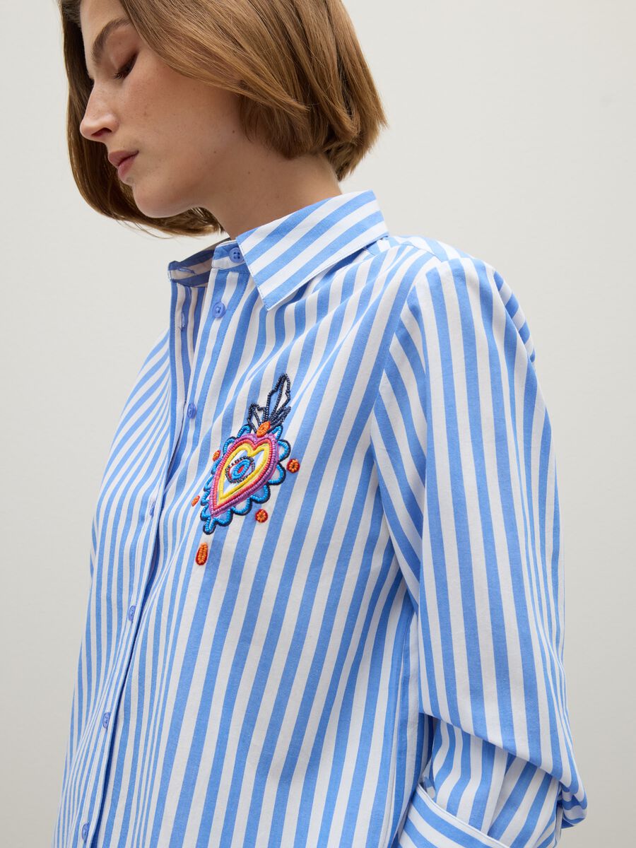 Multicolour pure cotton regular fit shirt_2