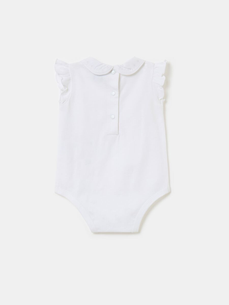 Cotton bodysuit with embroidery_1