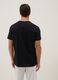 Black pure cotton regular-fit T-shirt_3
