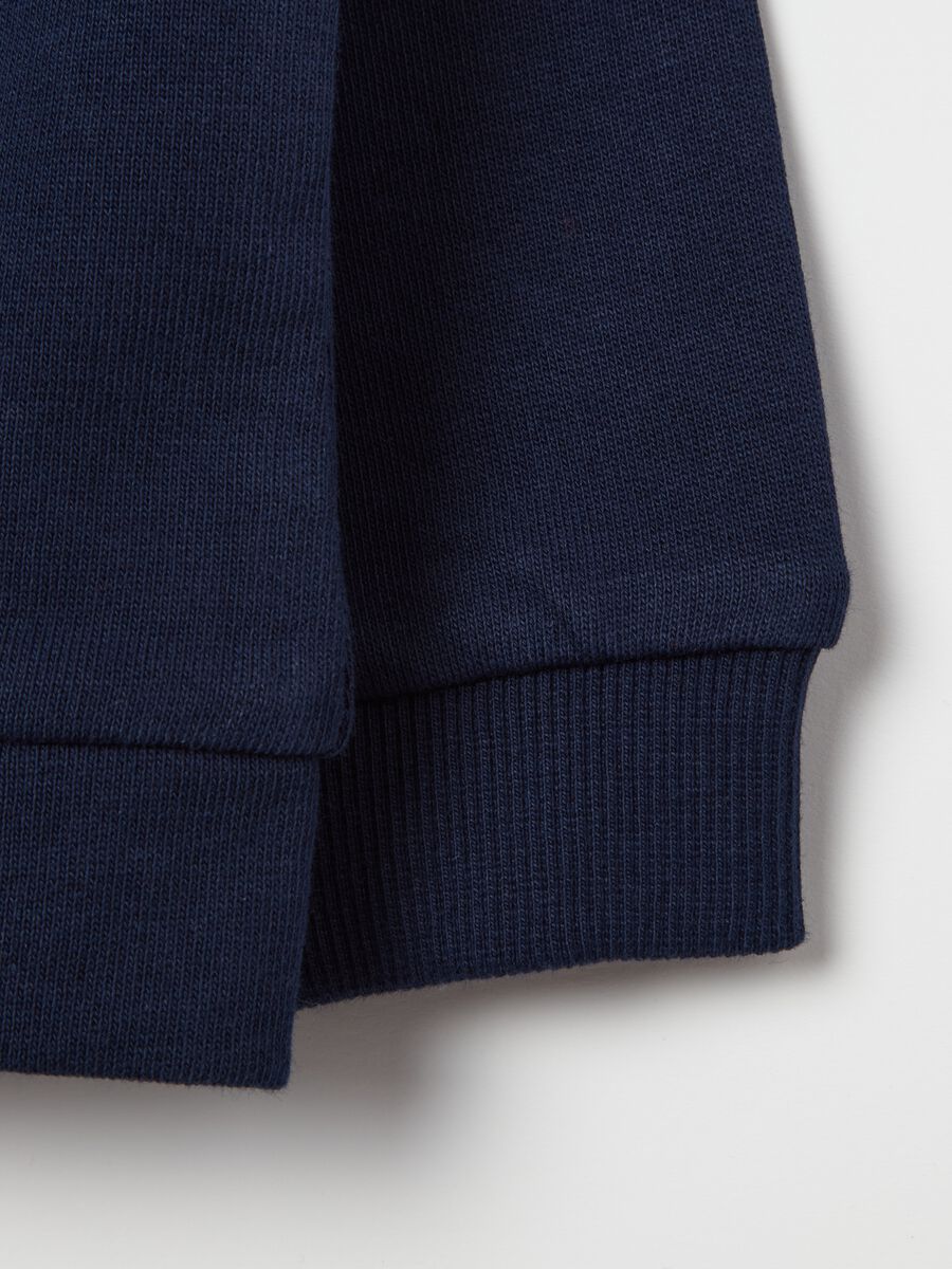 Full-zip in French Terry con cappuccio_3