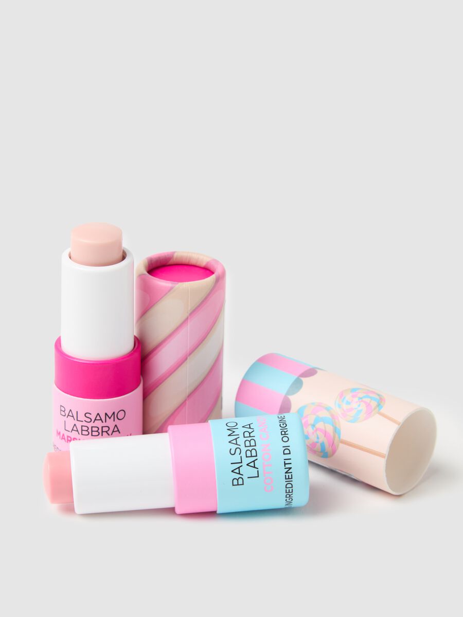 Cotton candy + Marshmallow gourmand lip balm kit_3