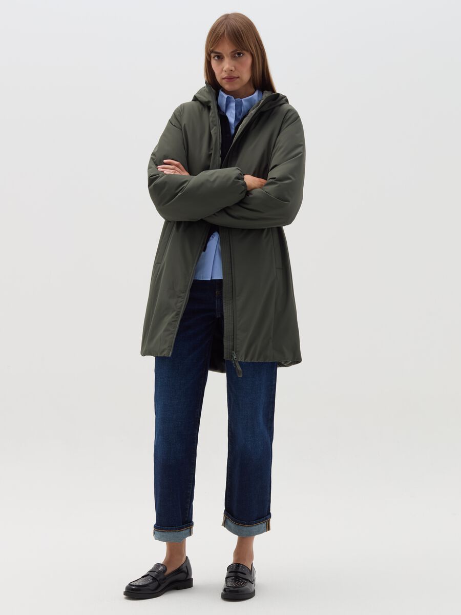 Parka Essential con cappuccio_1