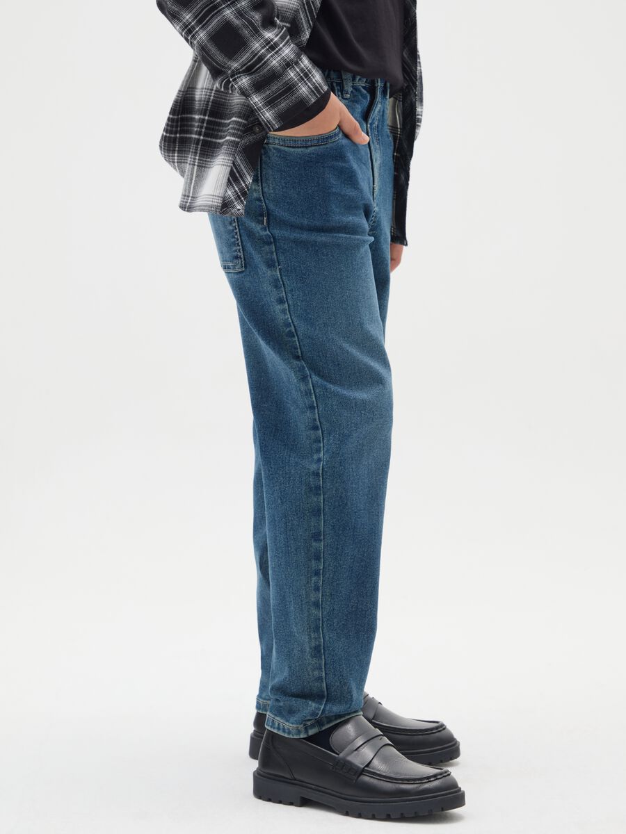 Jeans da ragazzo in denim comfort fit_2