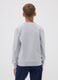 Grey cotton and viscose blend sweatshirt with &ldquo;Victory&rdquo; slogan for boys_2