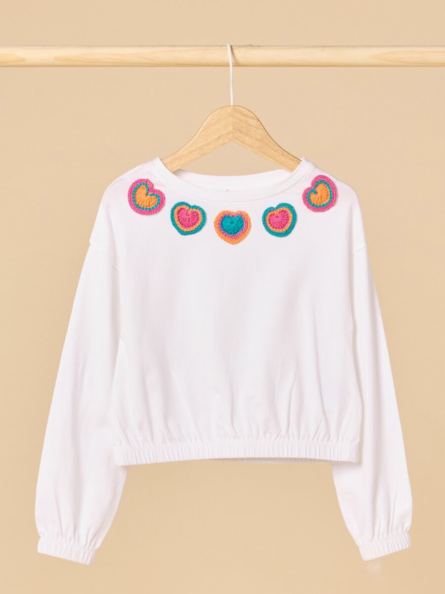 Long-sleeve t-shirt with embroideries_0