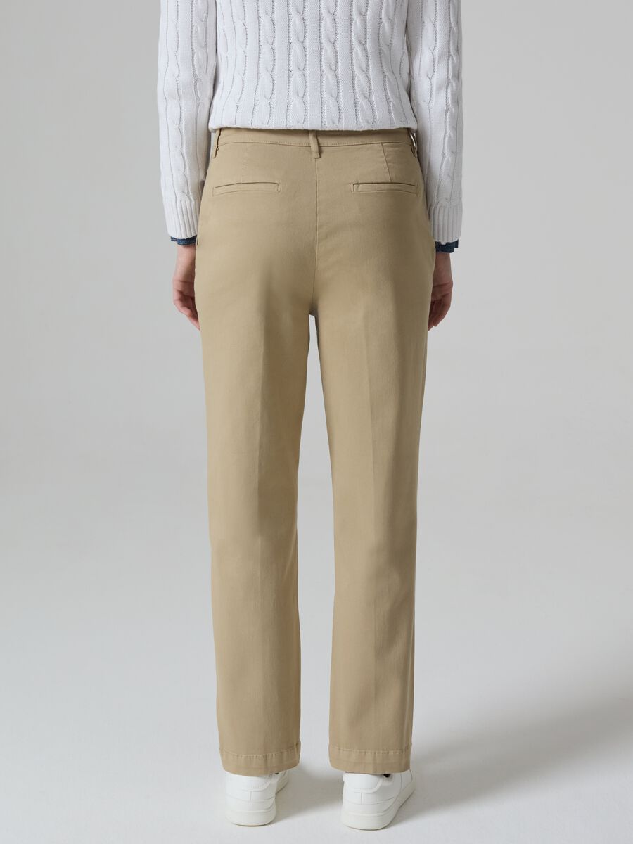 Pantalone chino in cotone stretch_2