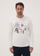 Blue crew-neck pyjamas with Mickey & Friends print_1