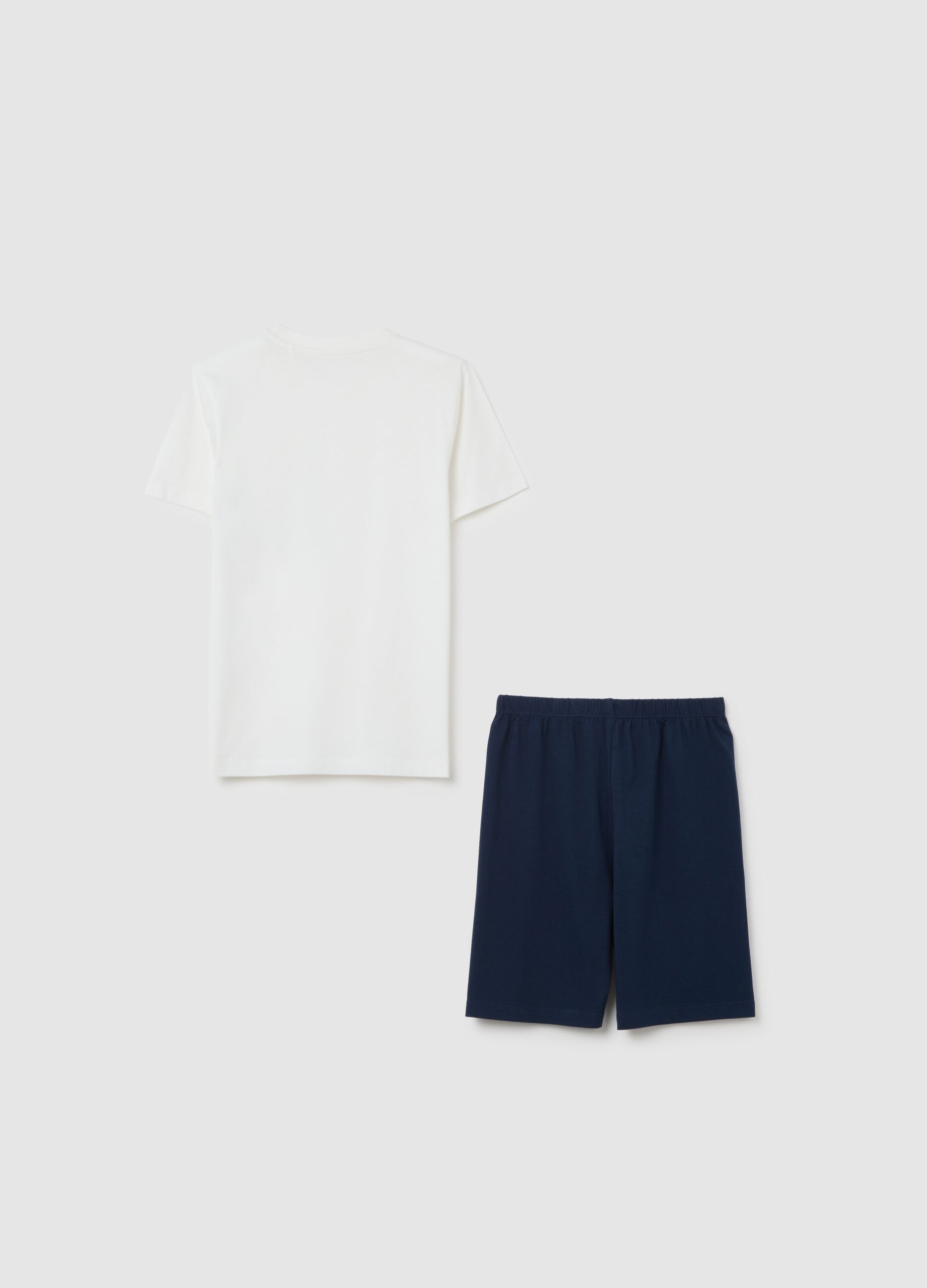 Multicolour pure cotton boys' outfit with regular fit