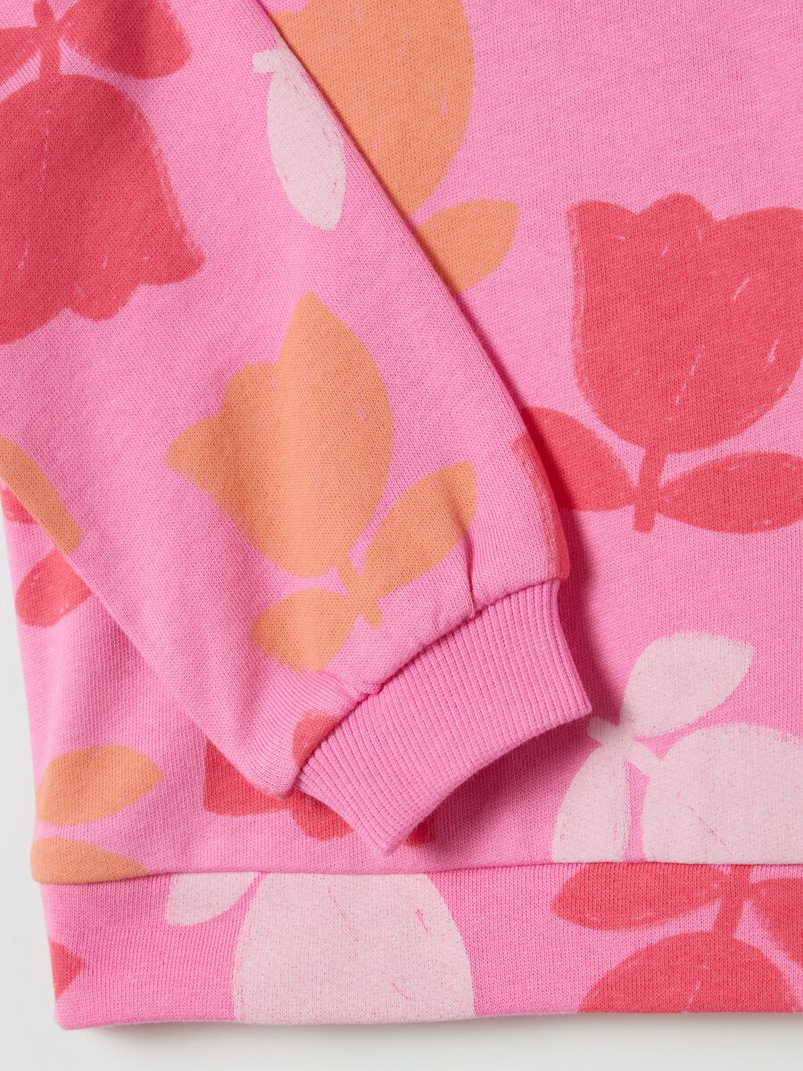 French terry sweatshirt with print_2
