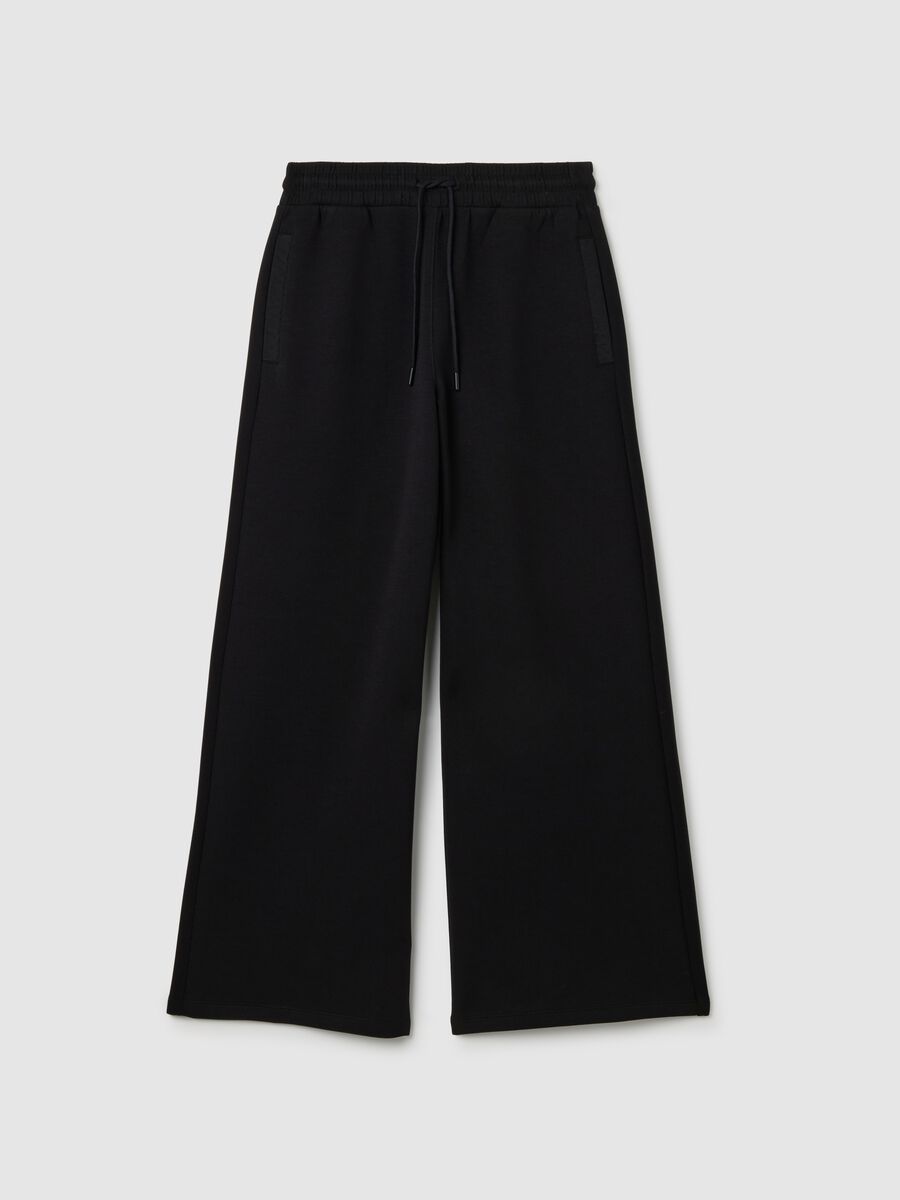 Wide Leg Joggers with Elastic Waist ALTAVIA STUDIO_4