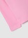Girls' pink pure cotton regular fit jumper_3