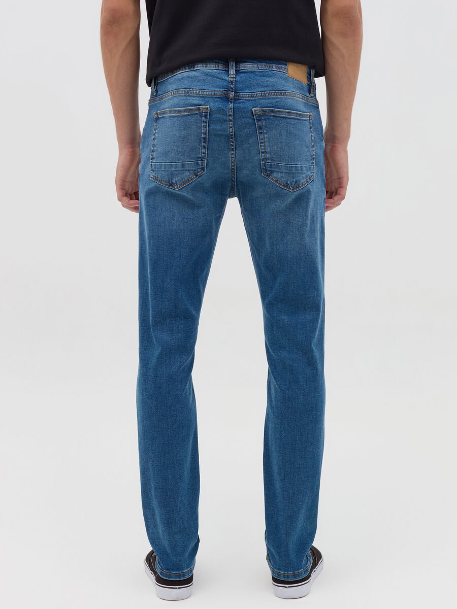 Jeans skinny fit con scoloriture_3