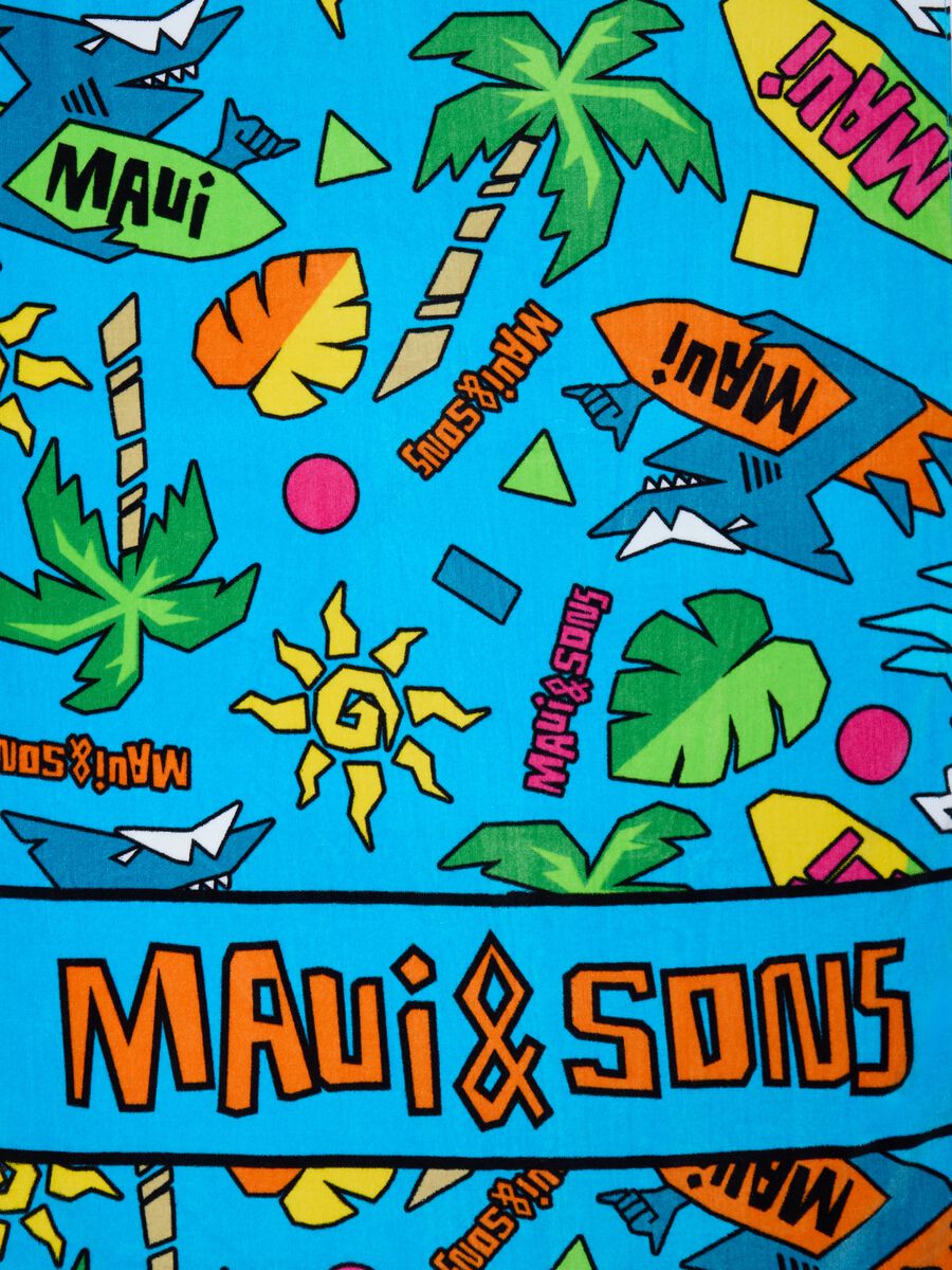 OVS Kids Pure Cotton Blue Beach Towel_1